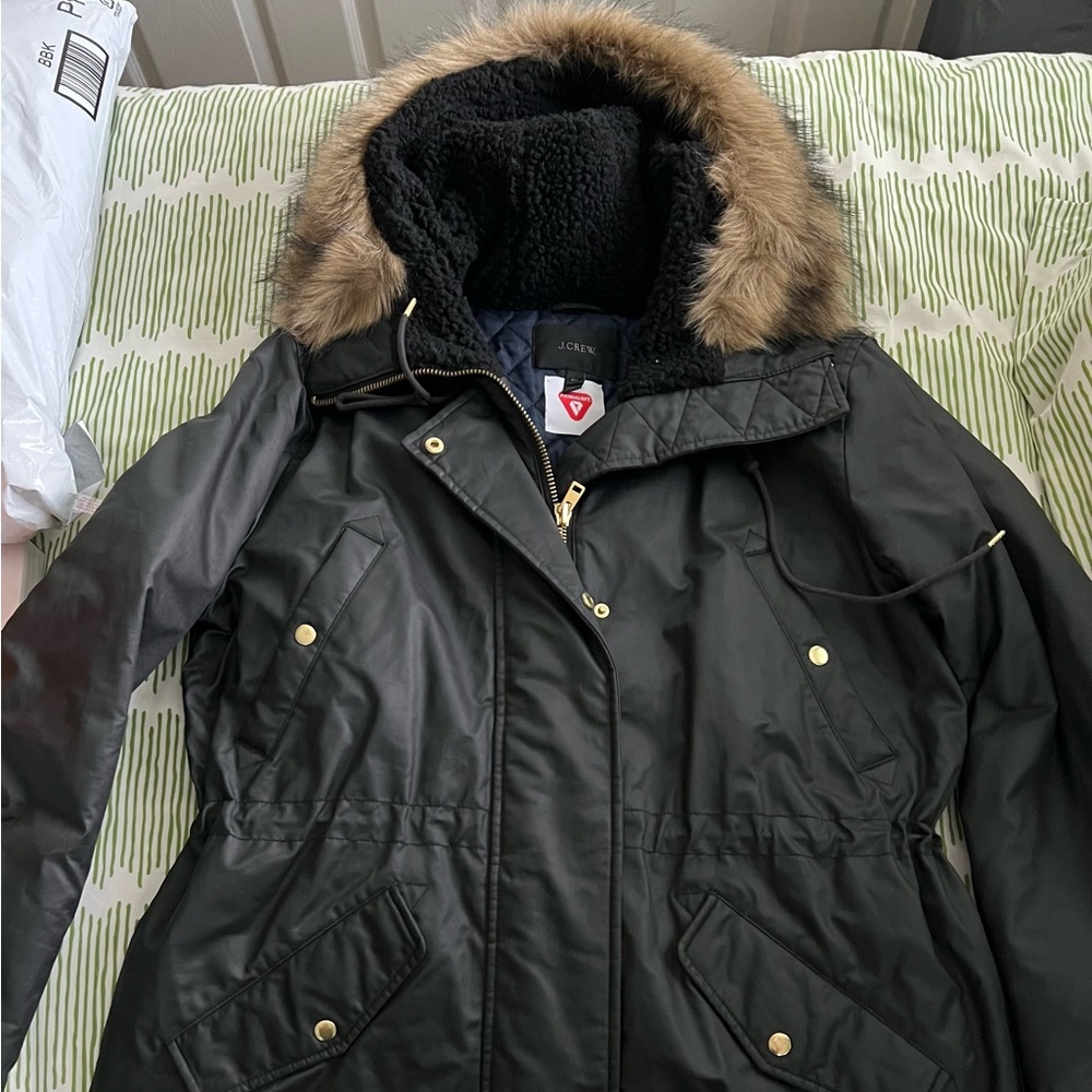 J Crew Winter Parka, XL Tall, worn once